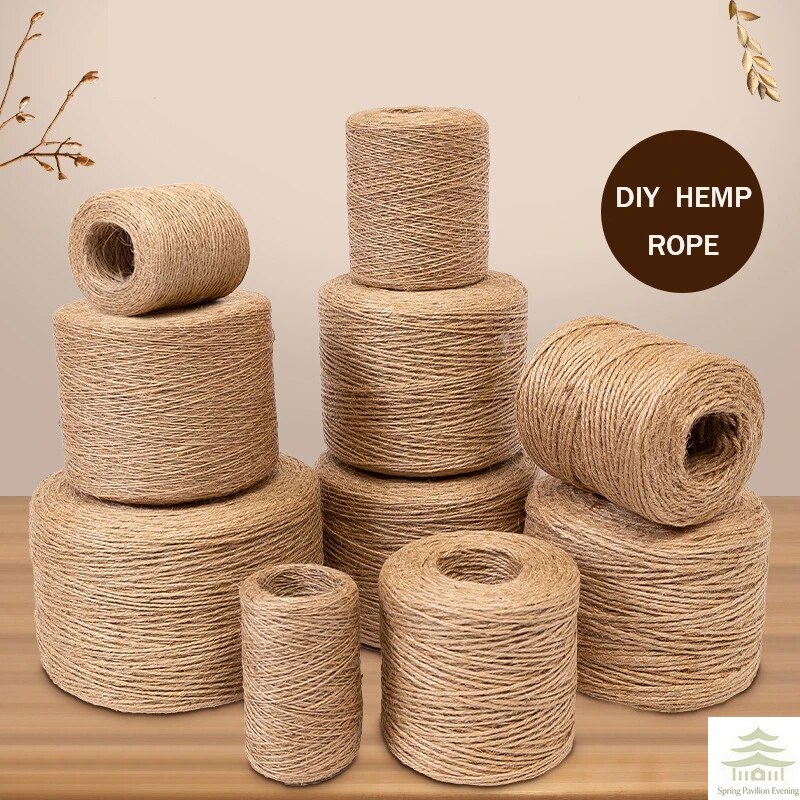 Twine Jute Natural - Corda de Juta Natural 2mm 50/100M