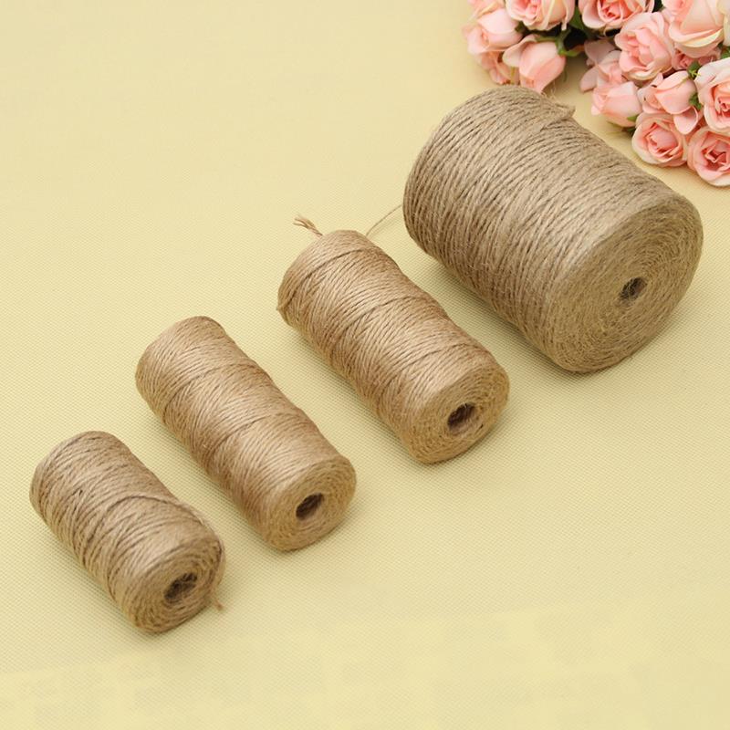Twine Jute Natural - 30/50/300 metros natural vintage corda de