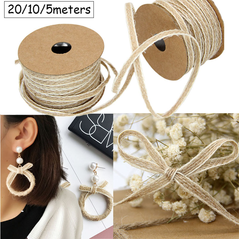 Twine Jute Natural - Corda de juta natural 20/10/5m, corda