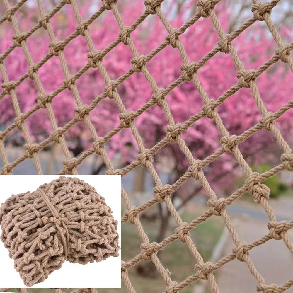 Twine Jute Natural - Rede de Escalada em Corda de