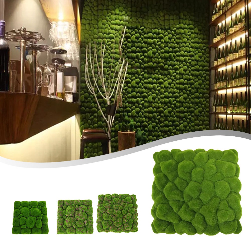 Preserved Moss Sheet - 1pc 30/32cm simulado musgo placa de