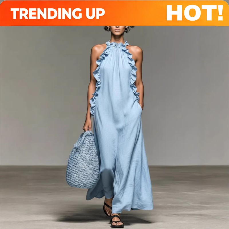 B&J Florist Supply Nyc - Vestido Maxi Feminino Sexy Personalizável com