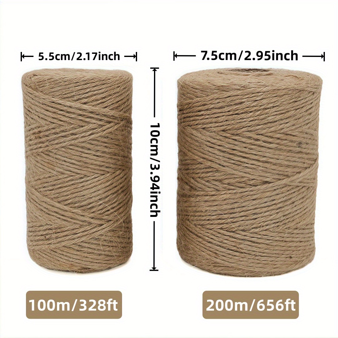 Corda de Juta Natural 2/3/4mm  - Twine Jute Natural avaliação e preço