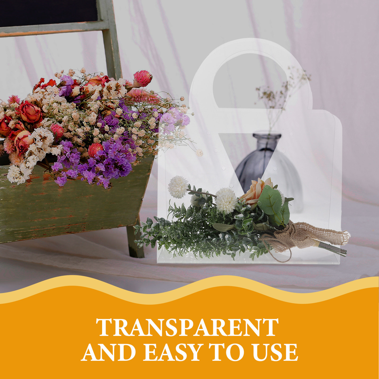 4 Sacos Transparentes para Buq - The Florist Supply Shop avaliação e preço