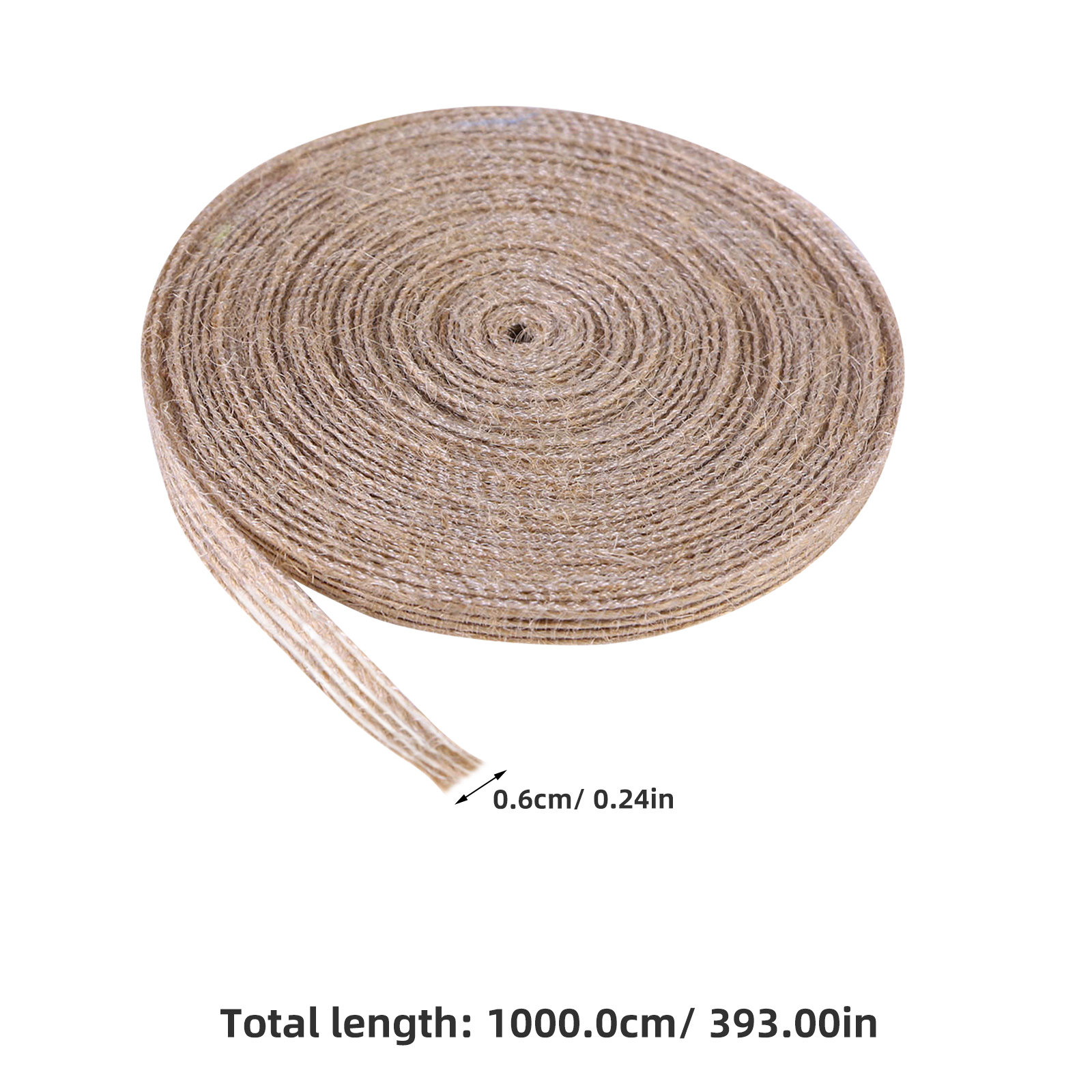 2 Rolos de Fita de Juta Natura - Twine Jute Natural avaliação e preço