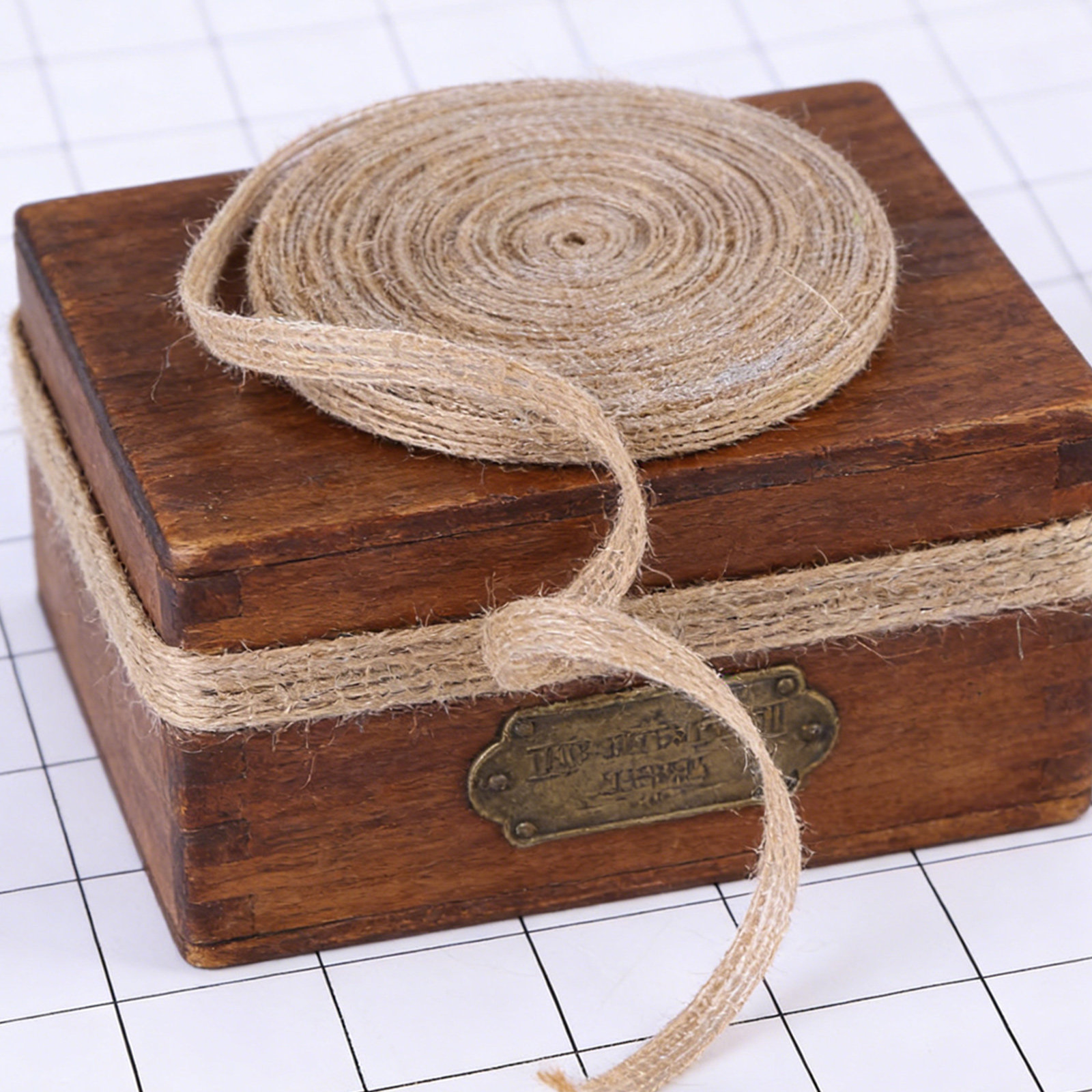 2 Rolos de Fita de Juta Natura - Twine Jute Natural avaliação e preço