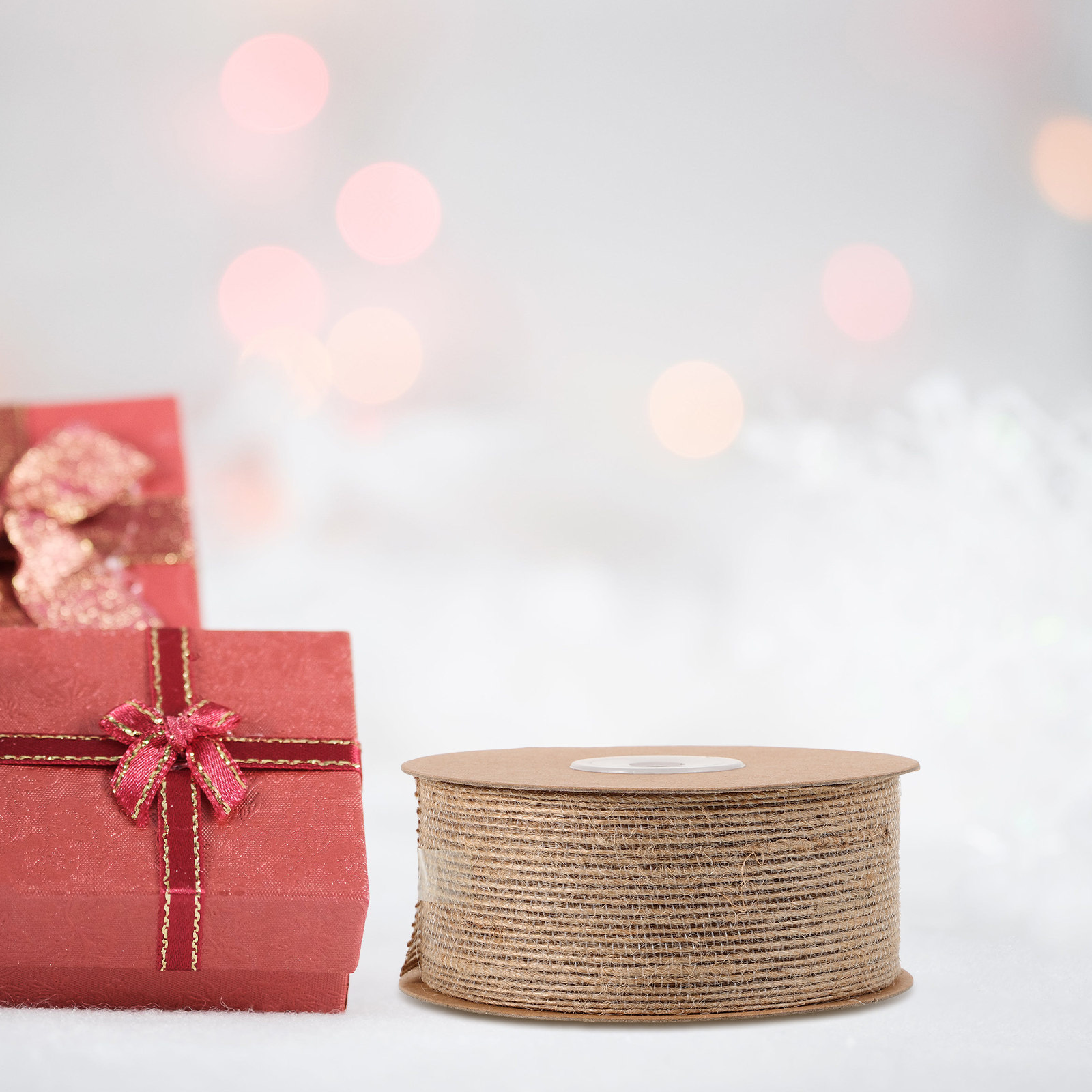 Fio de cânhamo natural, fita d - Twine Jute Natural avaliação e preço