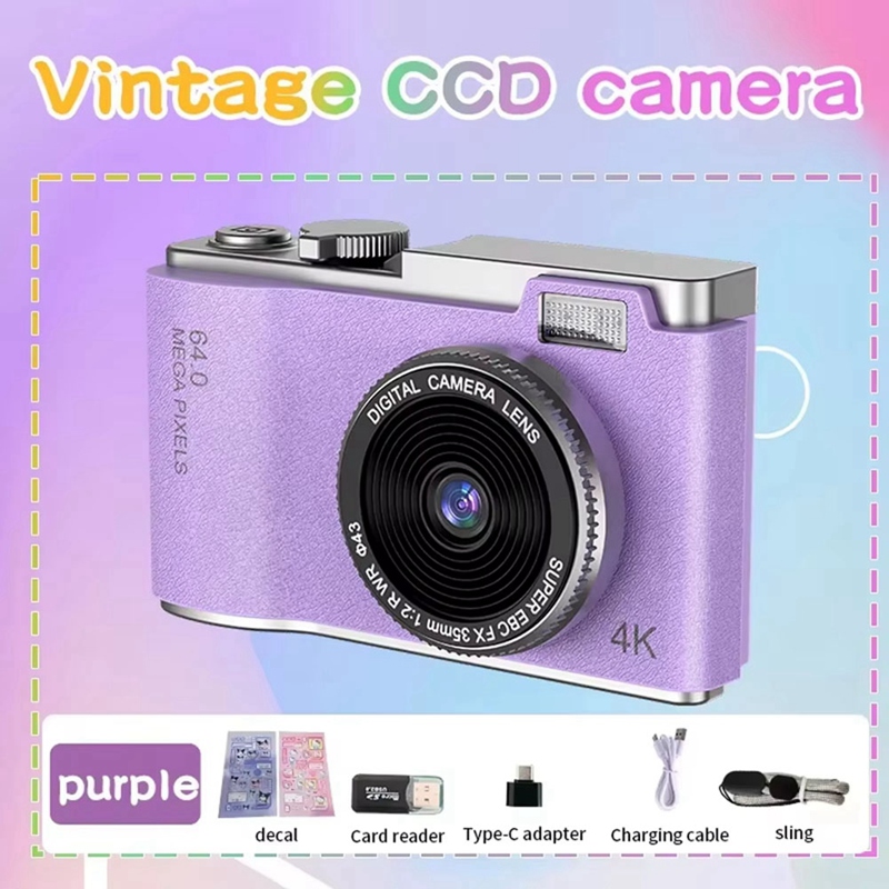 Câmera Digital Compacta 4K CCD - B&J Florist Supply Nyc avaliação e preço