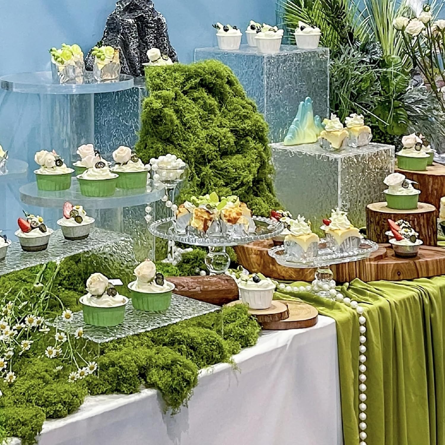 Musgo Artificial Verde 30/50/1 - Preserved Moss Sheet avaliação e preço